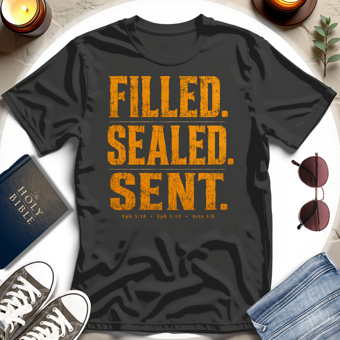 Filled. Sealed. Sent. T-Shirt