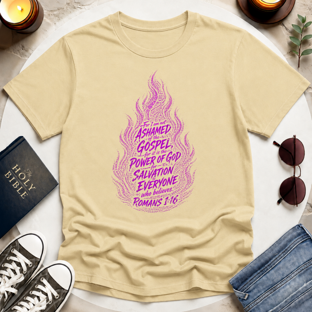 Unashamed Boldness, Flame T-Shirt