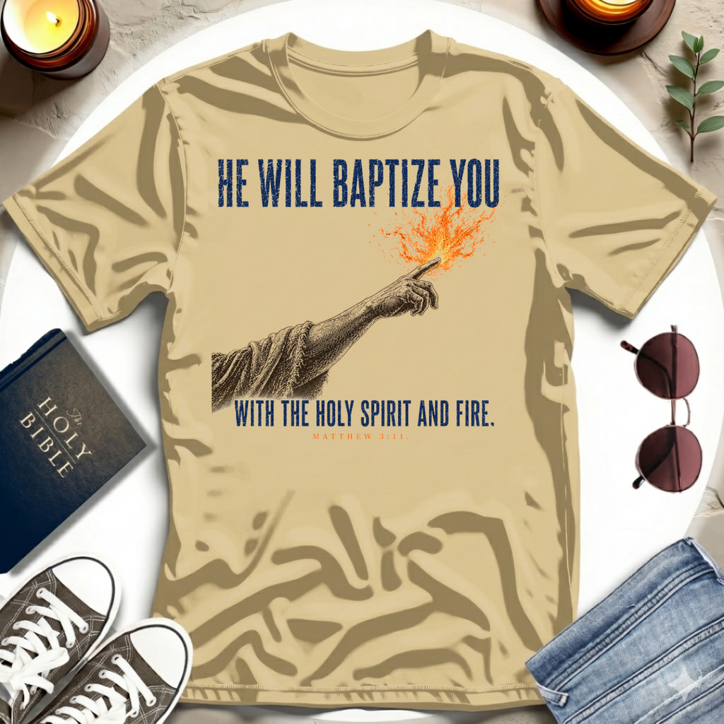 He Will Baptize You T-Shirt