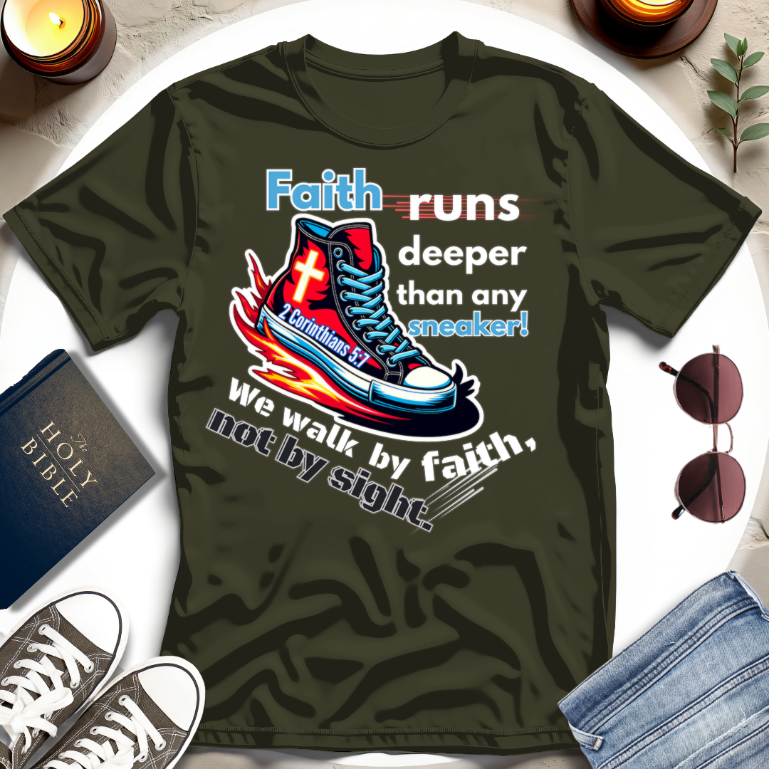 Walk by Faith T-shirt I