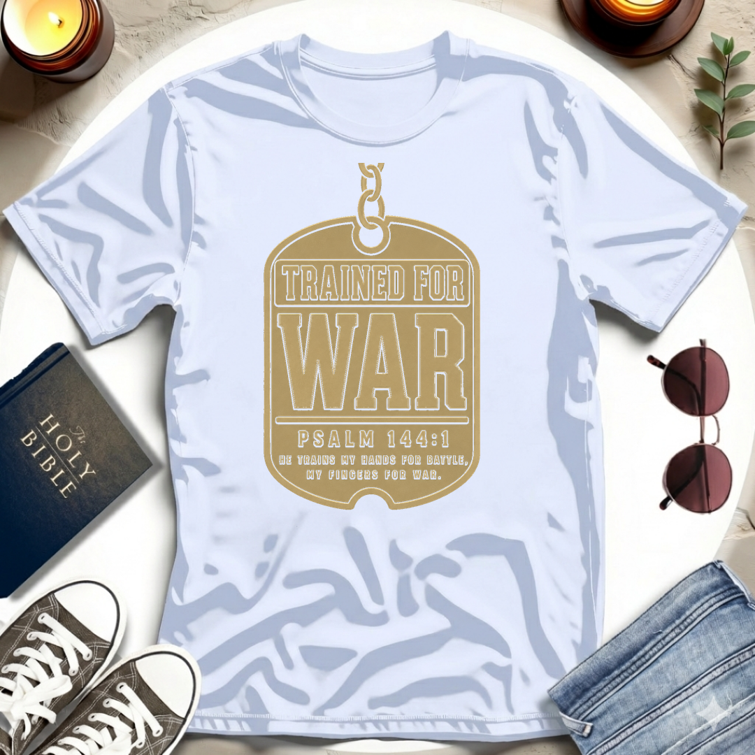 Trained for War Tag T-Shirt