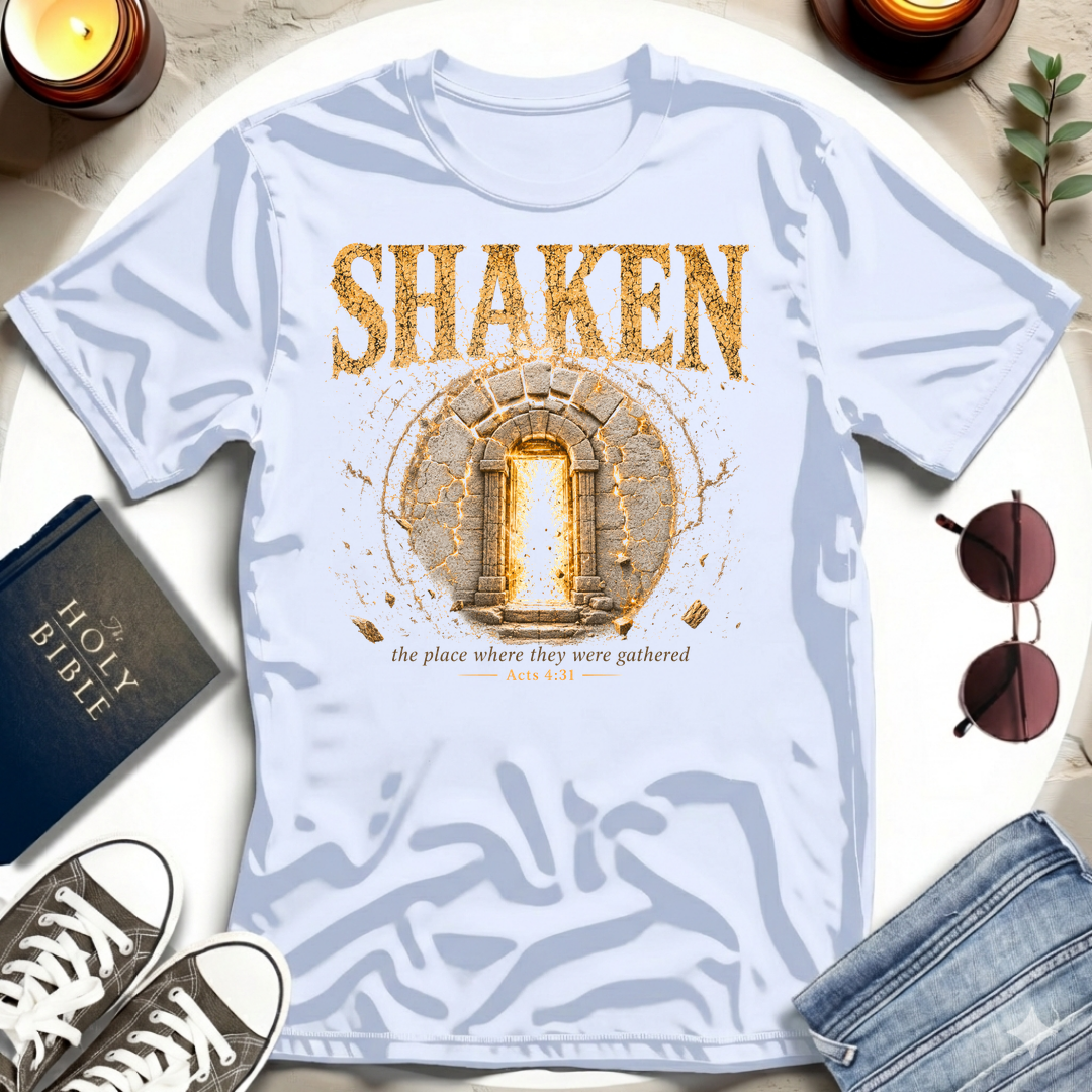 Shaken—Divine Shockwave T-Shirt