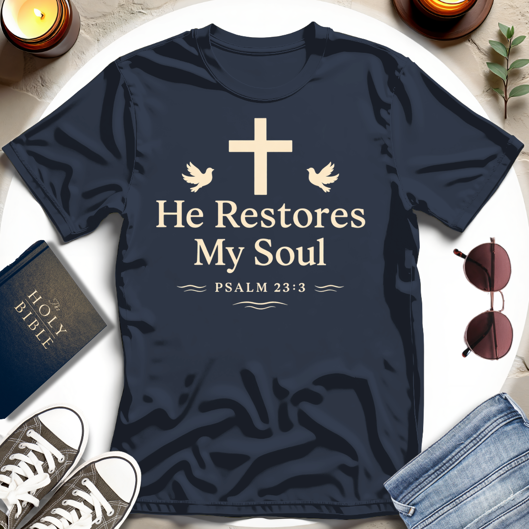 He Restores My Soul T-Shirt