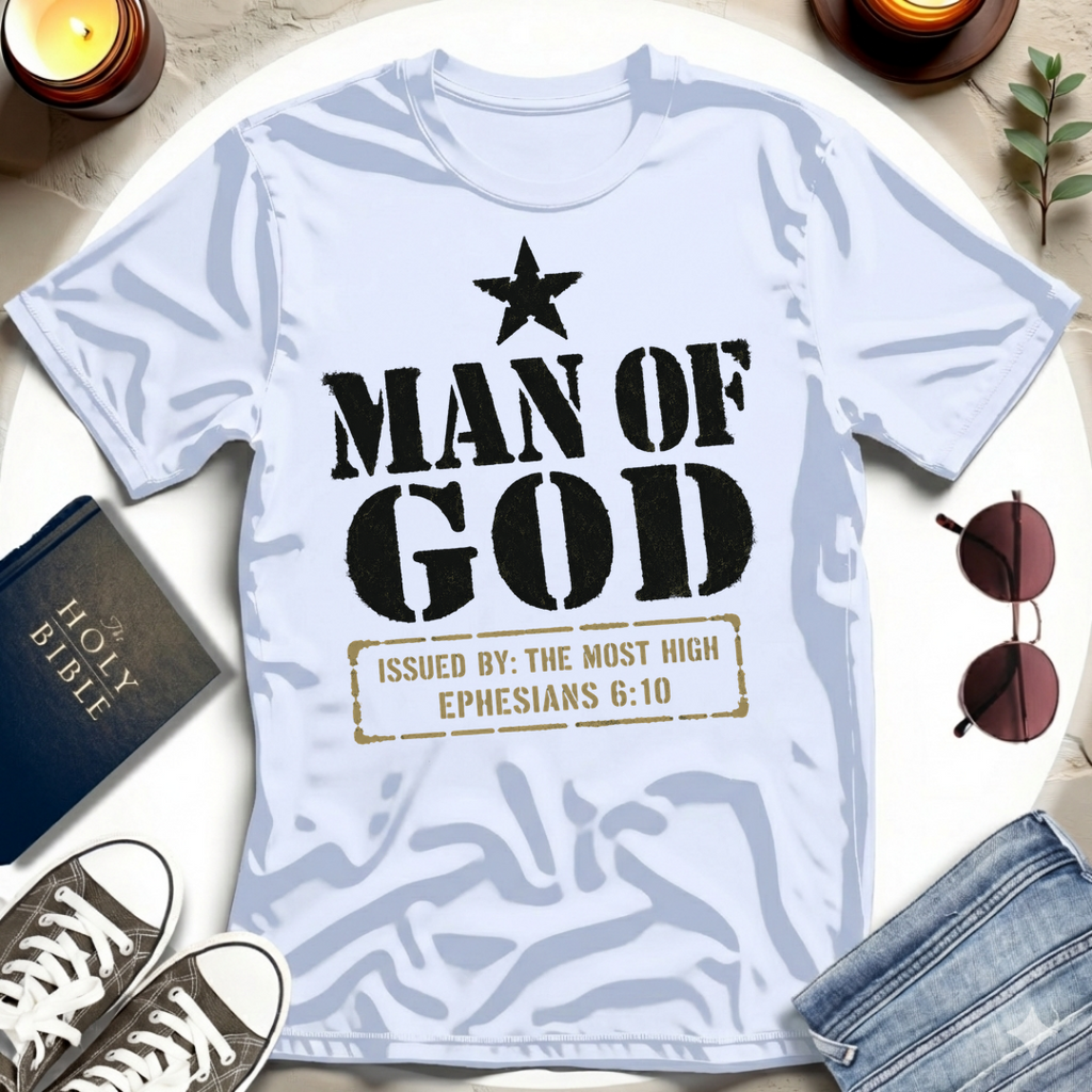 Man of God Military T-Shirt