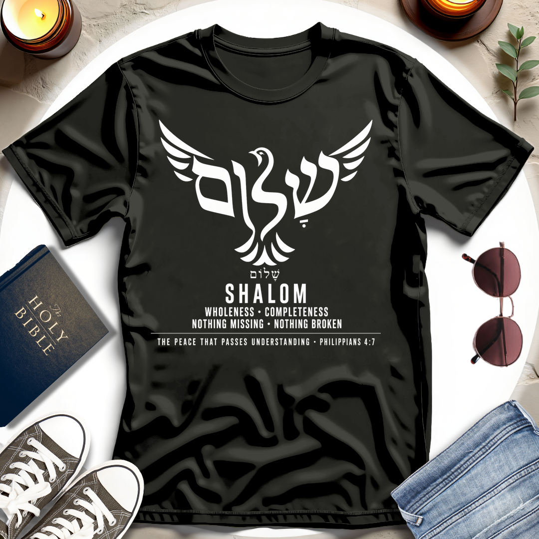 Dove Hebrew Letters T-Shirt
