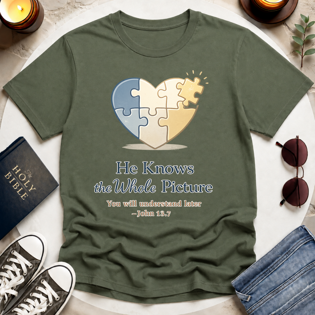 He Knows the Whole Picture T-Shirt