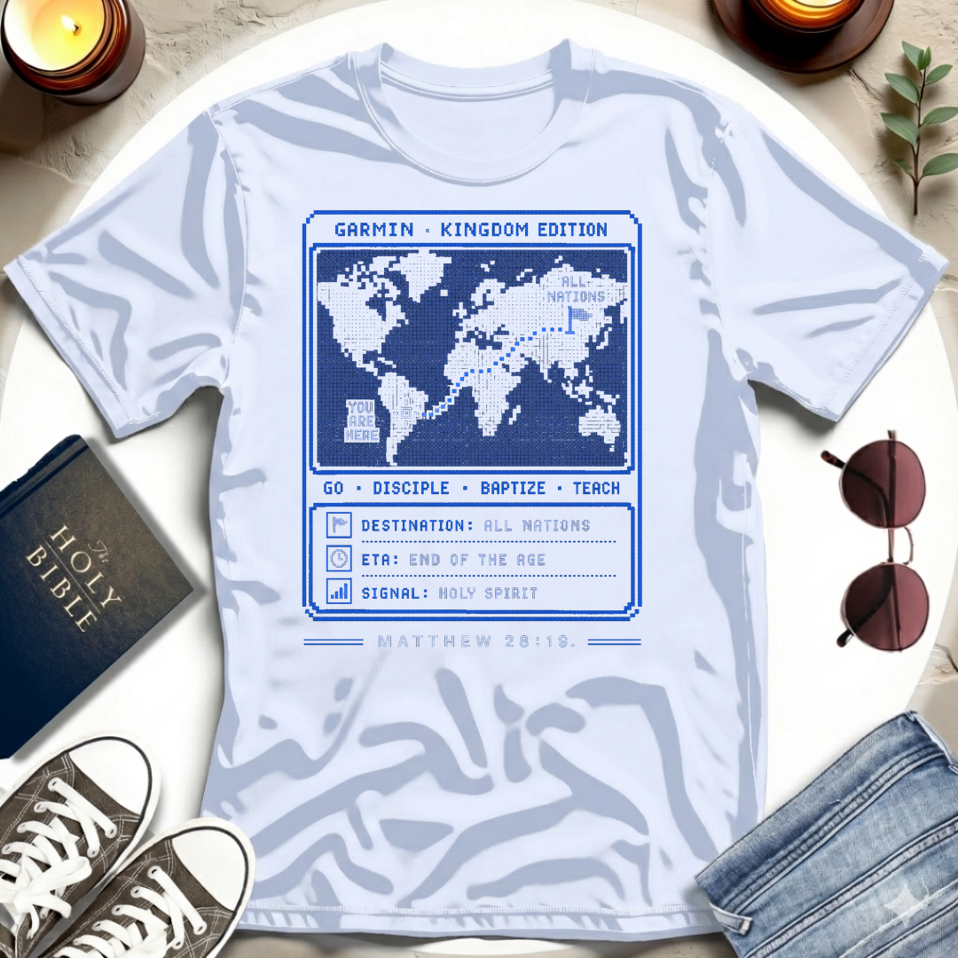 Great Commission GPS, Retro T-Shirt
