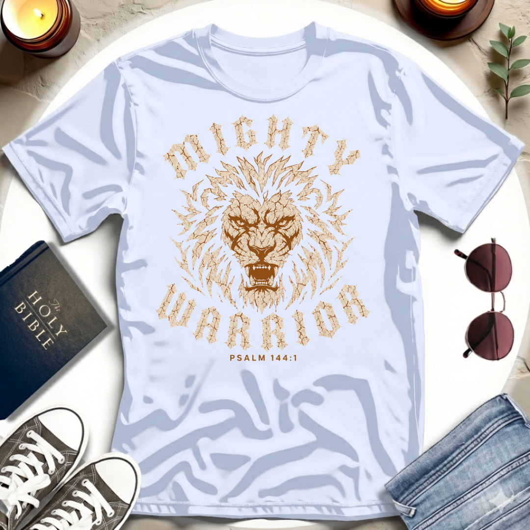 Mighty Warrior Lion T-Shirt