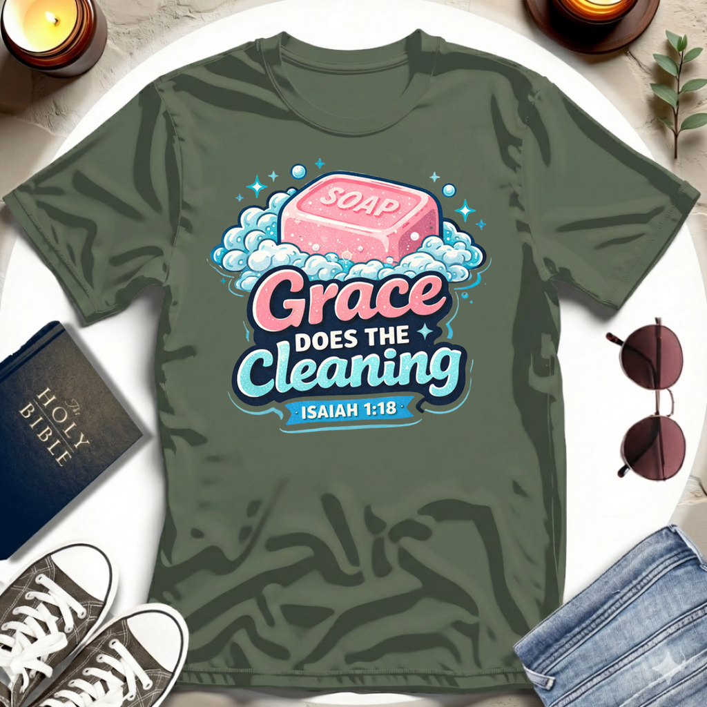 Grace Does the Cleaning T-Shirt