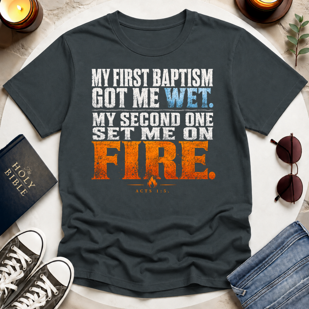 My First Got Me Wet T-Shirt