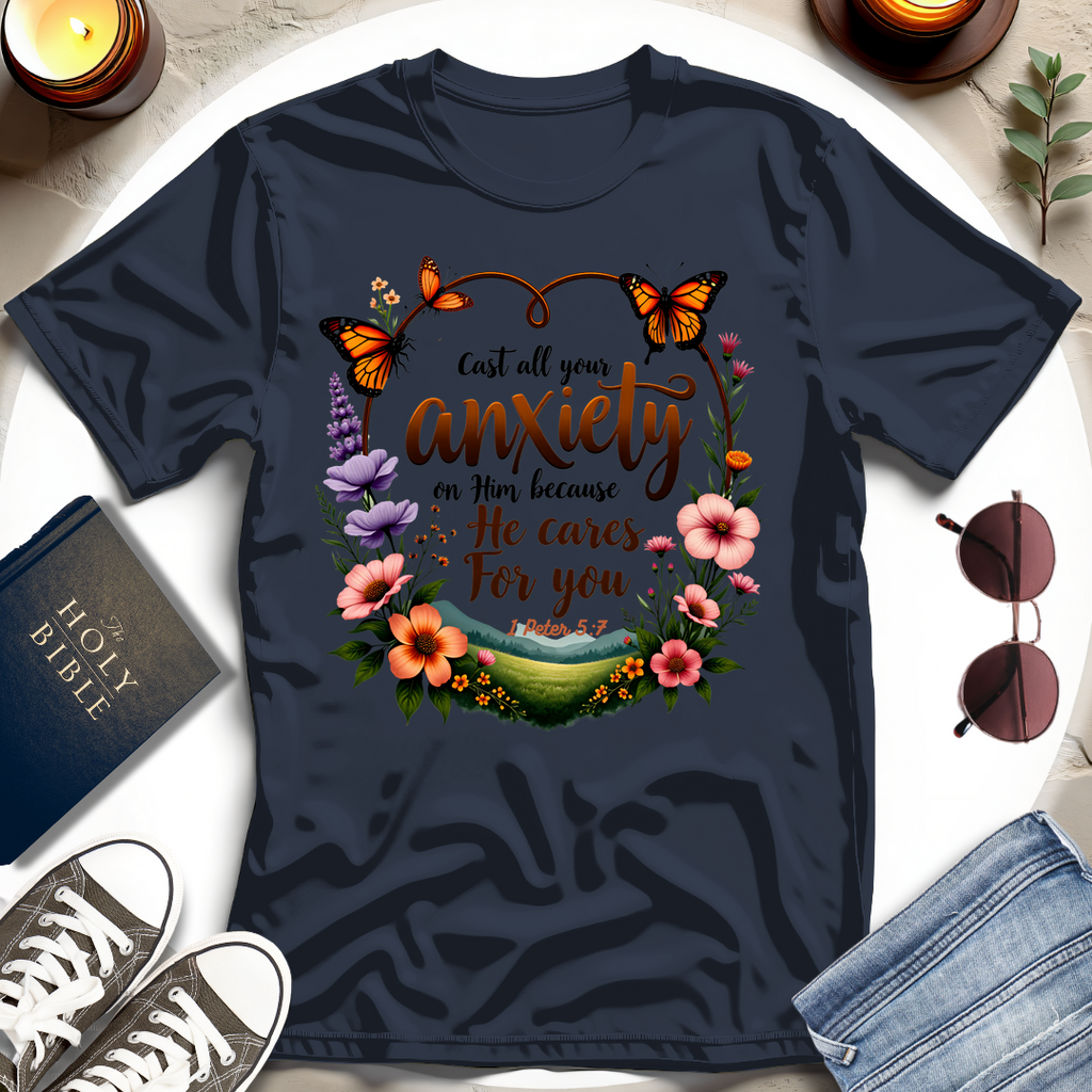 Cast All Your Anxiety T-shirt II