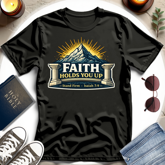 Faith Holds You Up T-Shirt