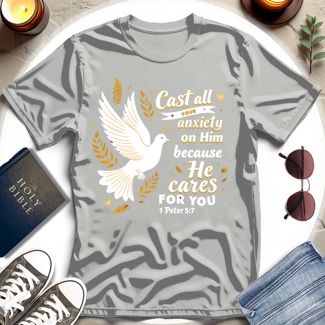Cast All Your Anxiety T-shirt III