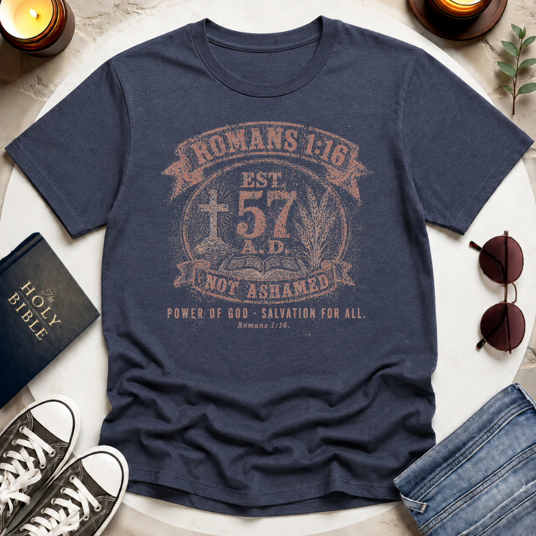 Romans 116, Distressed T-Shirt