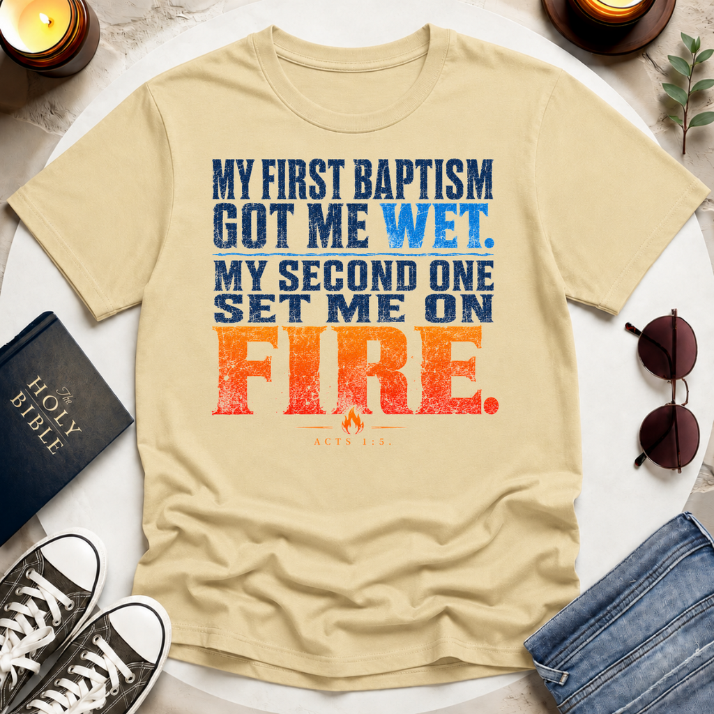My First Got Me Wet T-Shirt