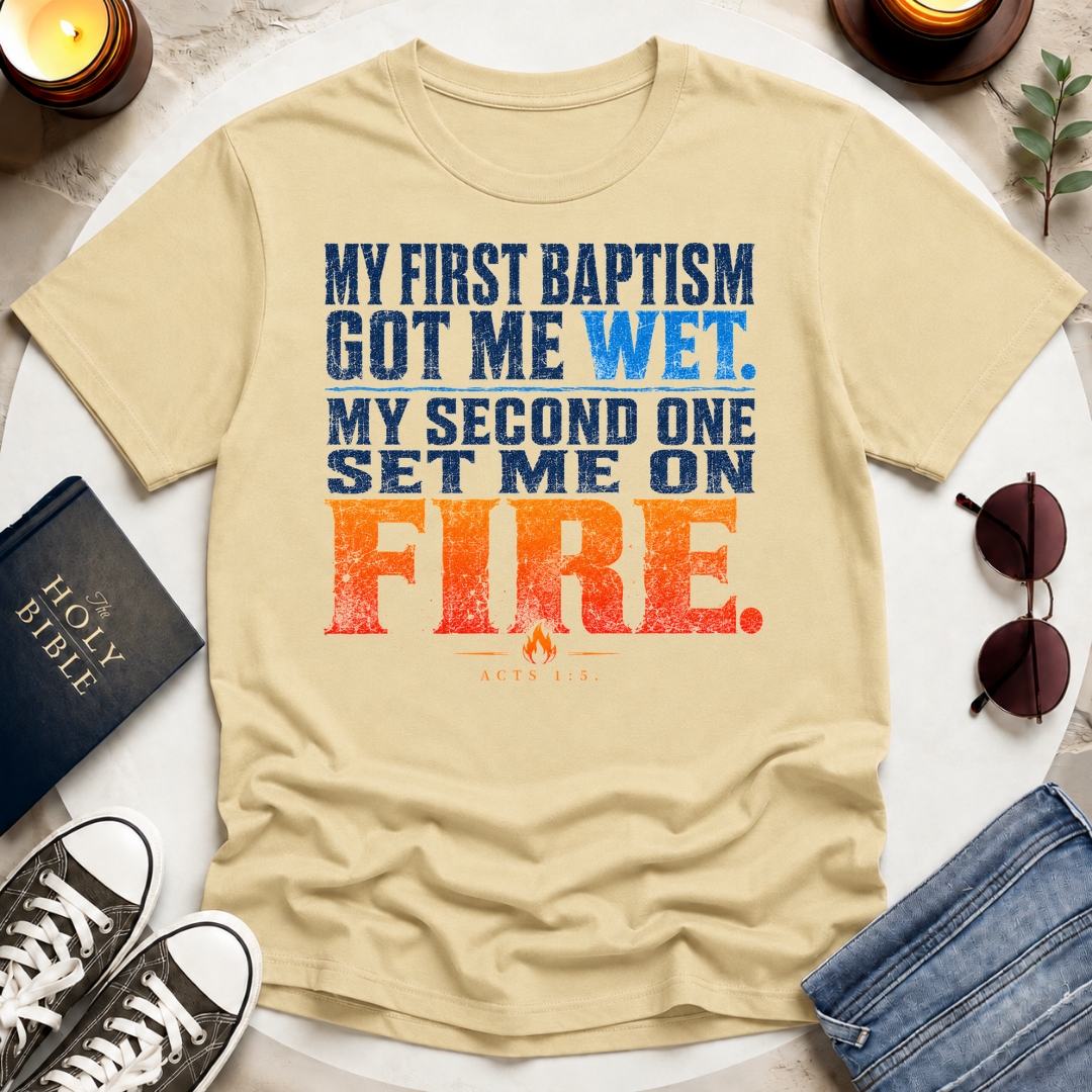 My First Got Me Wet T-Shirt