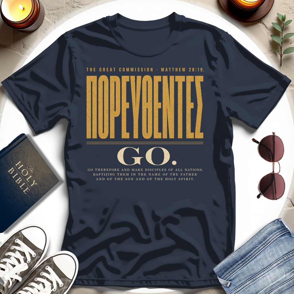 ΠΟΡΕΥΘΕΝΤΕΣ, Gold T-Shirt