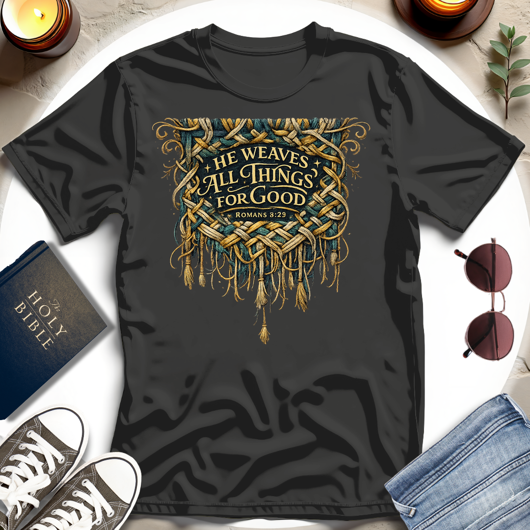 HE WEAVES ALL THINGS T-Shirt