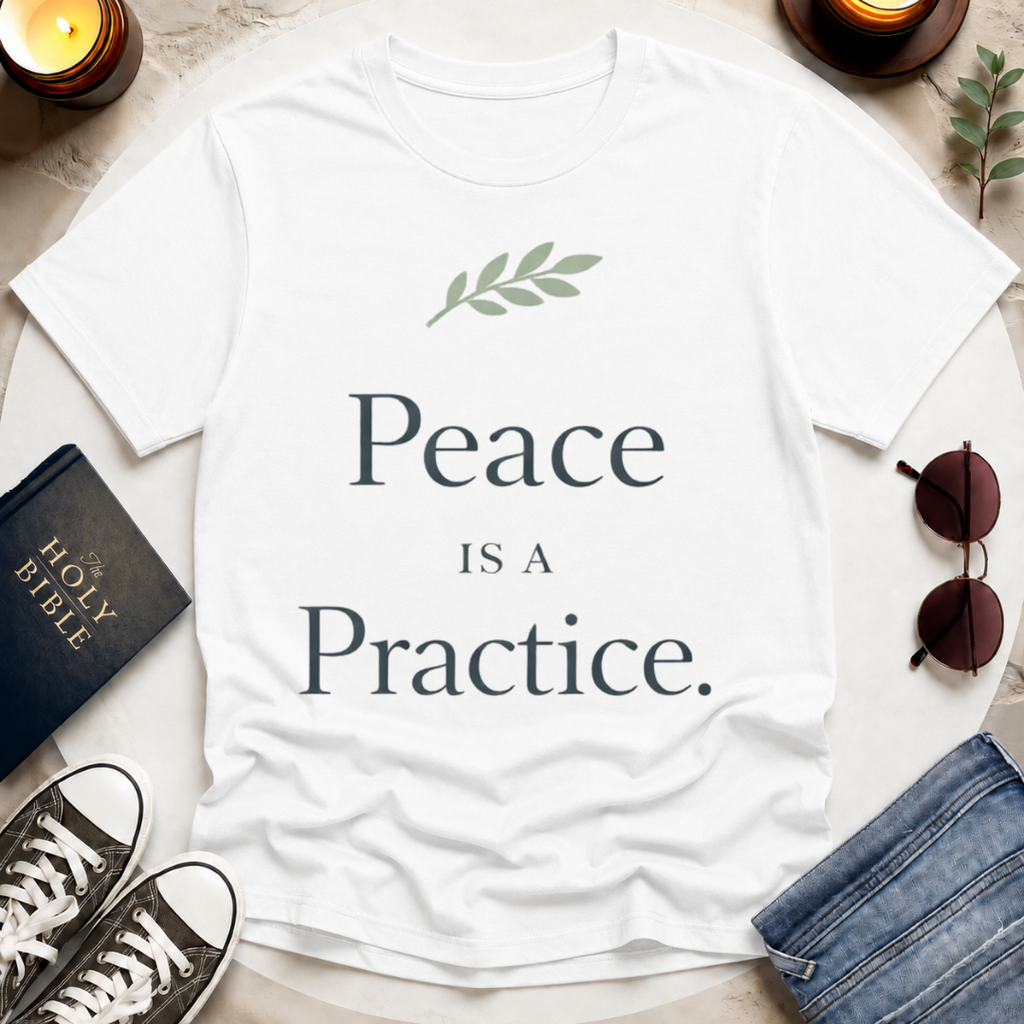 Peace Is a Practice I T-Shirt