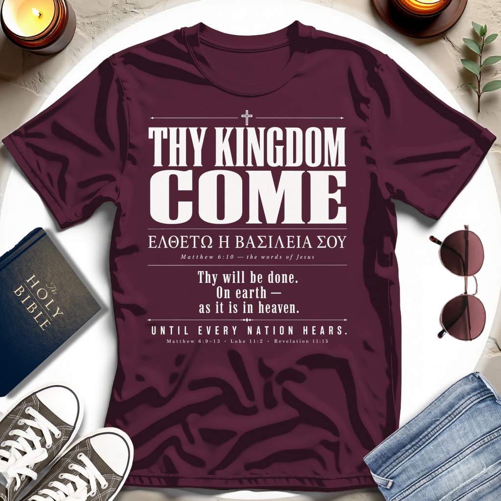 Thy Kingdom Come, Bilingual T-Shirt