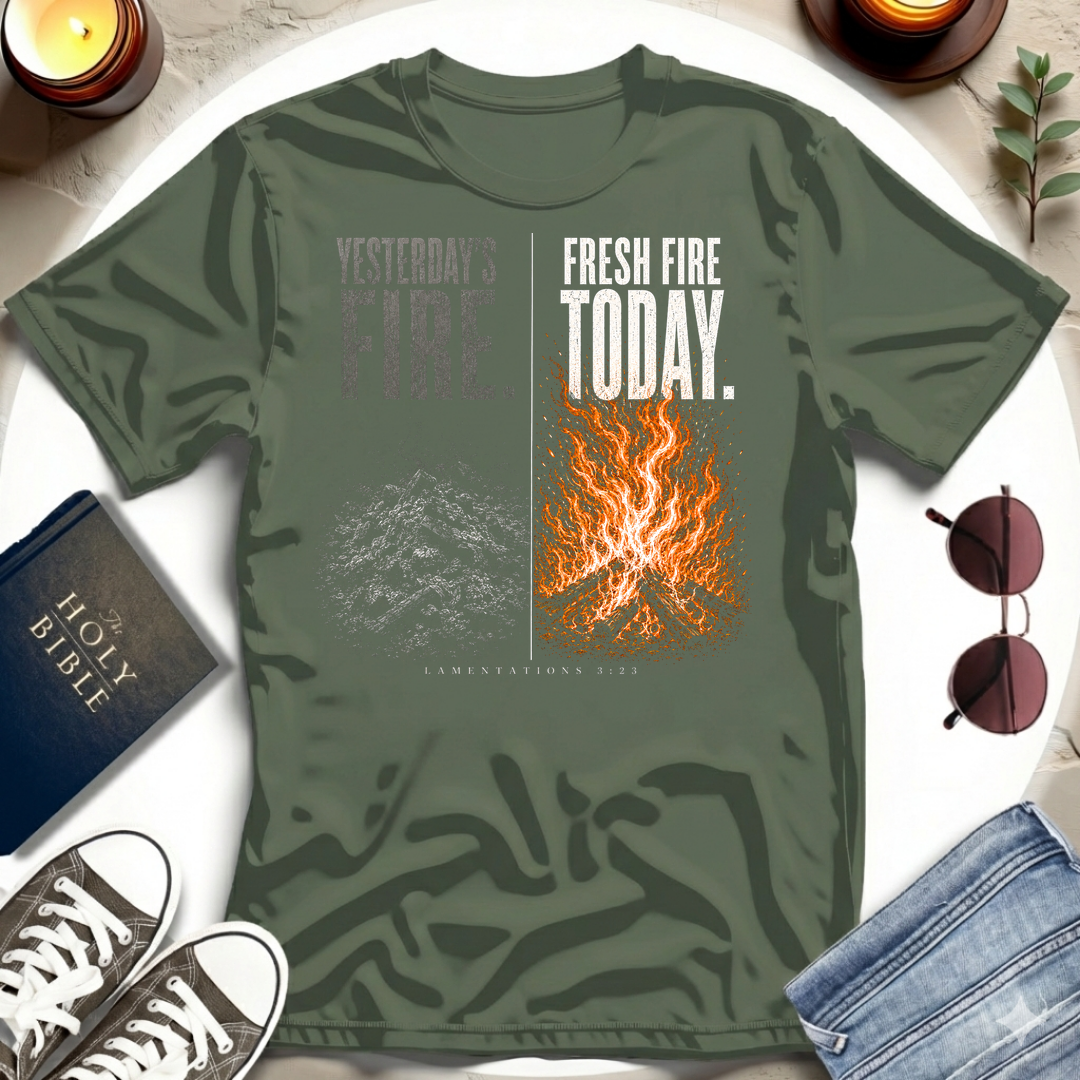 Fresh Fire Today Split T-Shirt