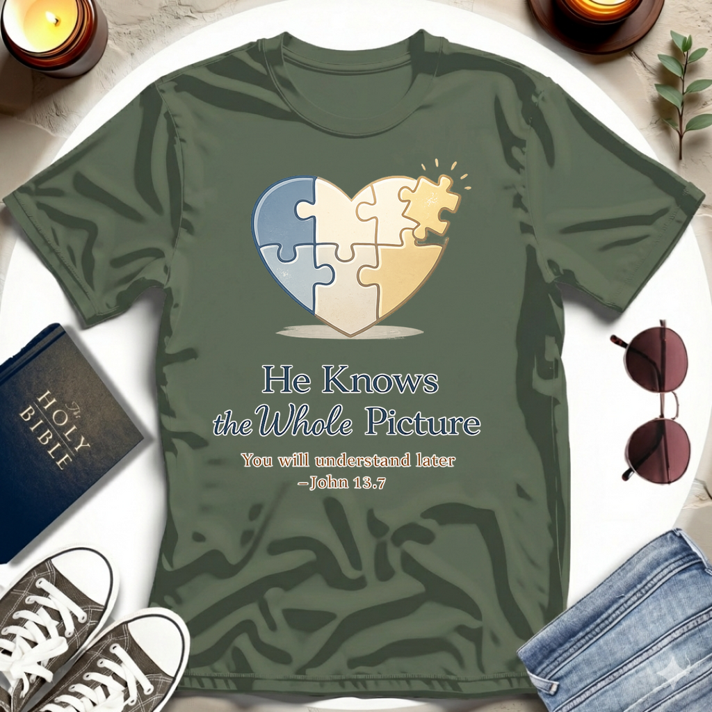 He Knows the Whole Picture T-Shirt
