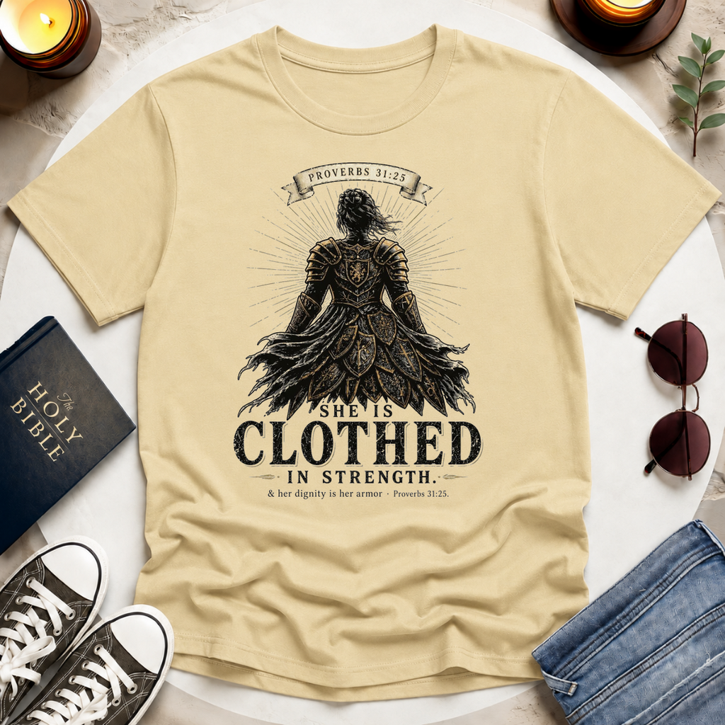 She Is Clothed in Strength T-Shirt