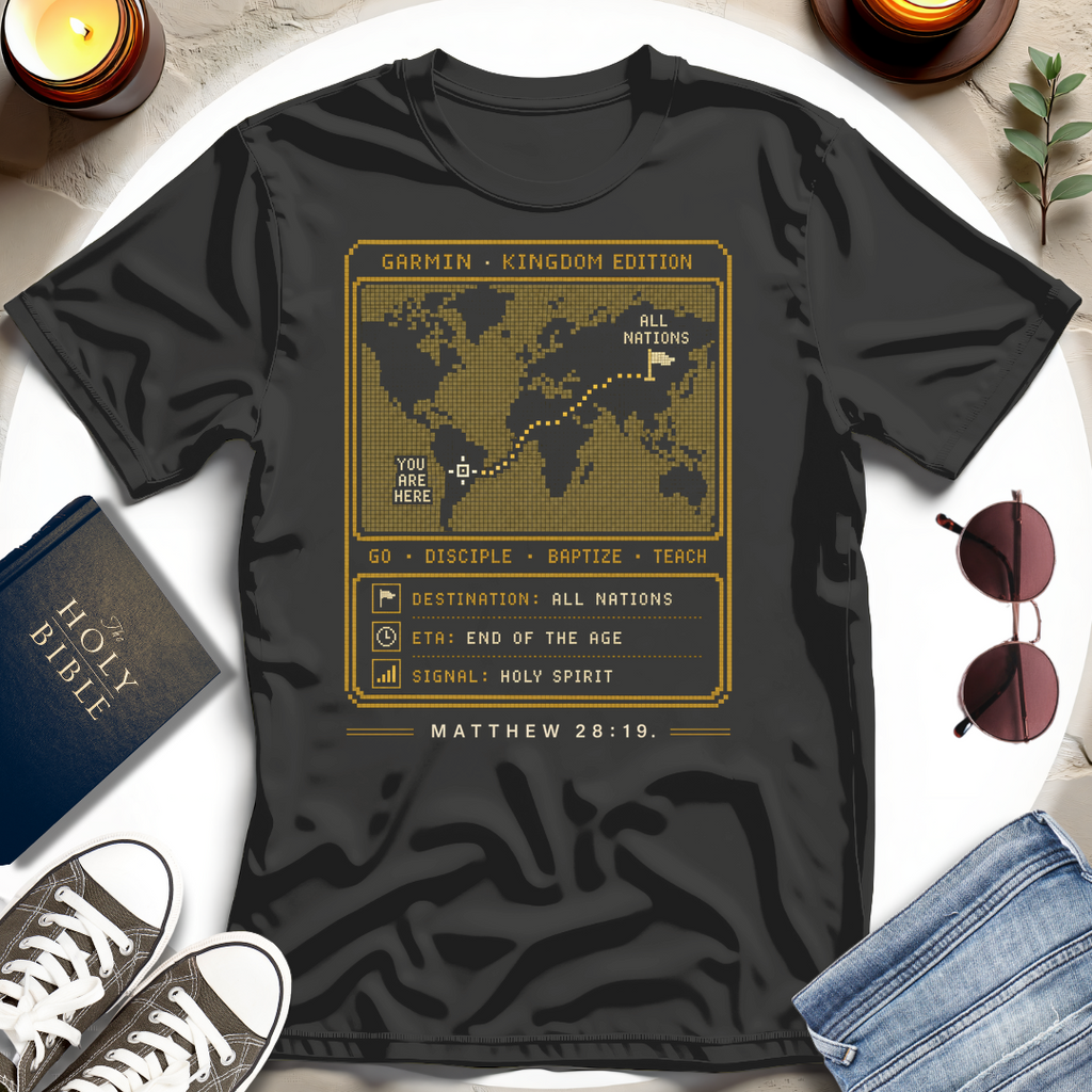Great Commission GPS, Retro T-Shirt