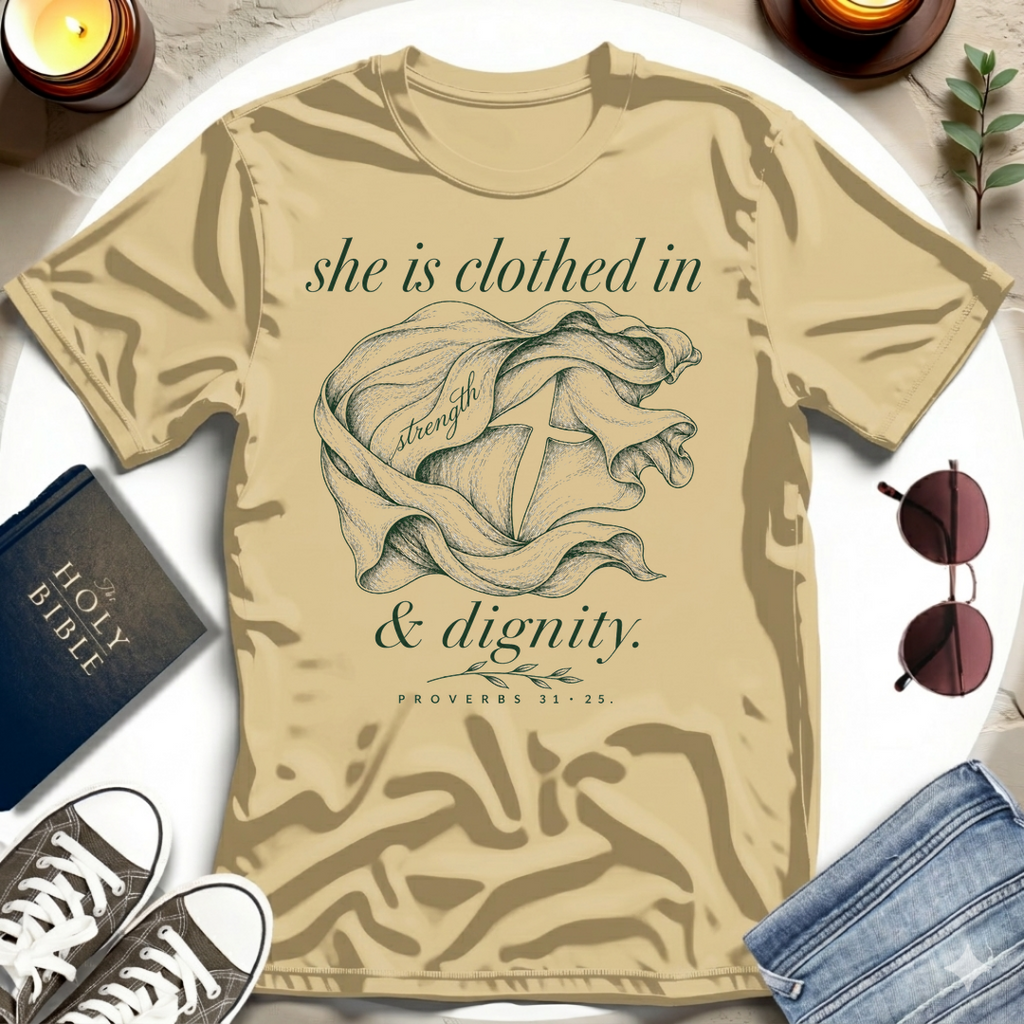 Clothed in Strength T-Shirt