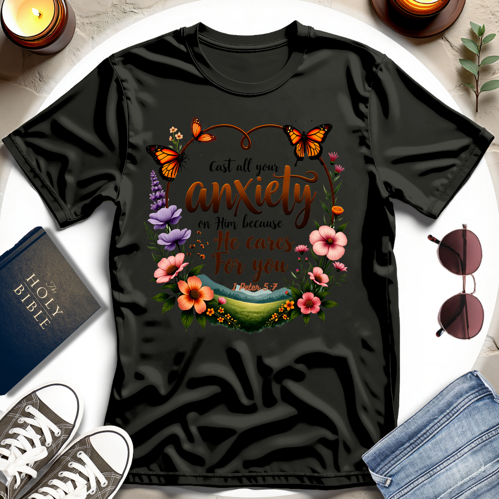 Cast All Your Anxiety T-shirt II