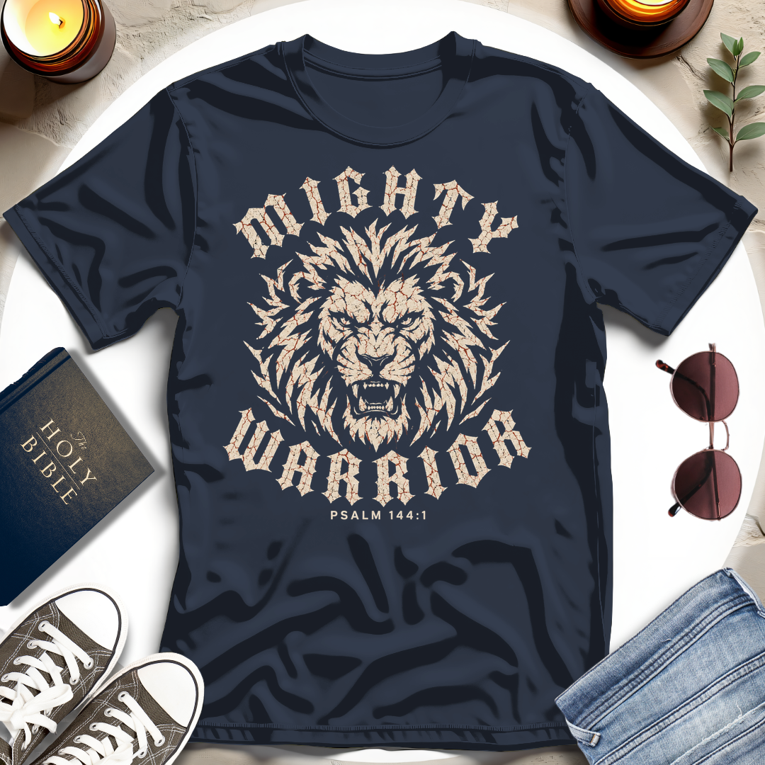 Mighty Warrior Lion T-Shirt