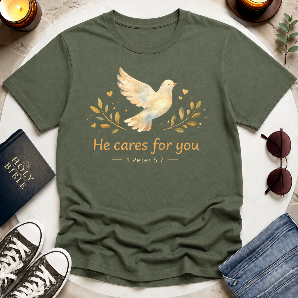 He cares T-Shirt