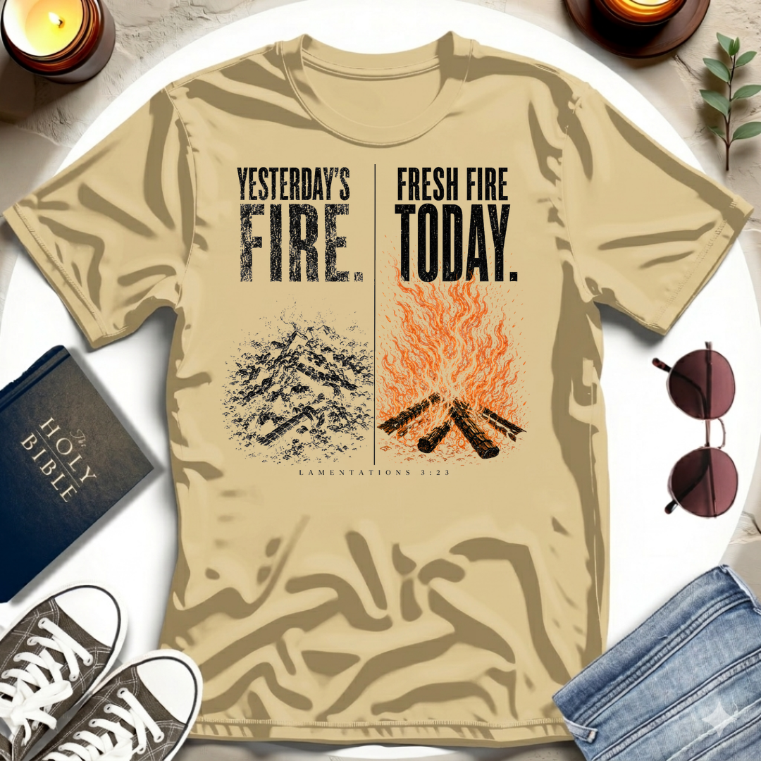 Fresh Fire Today Split T-Shirt