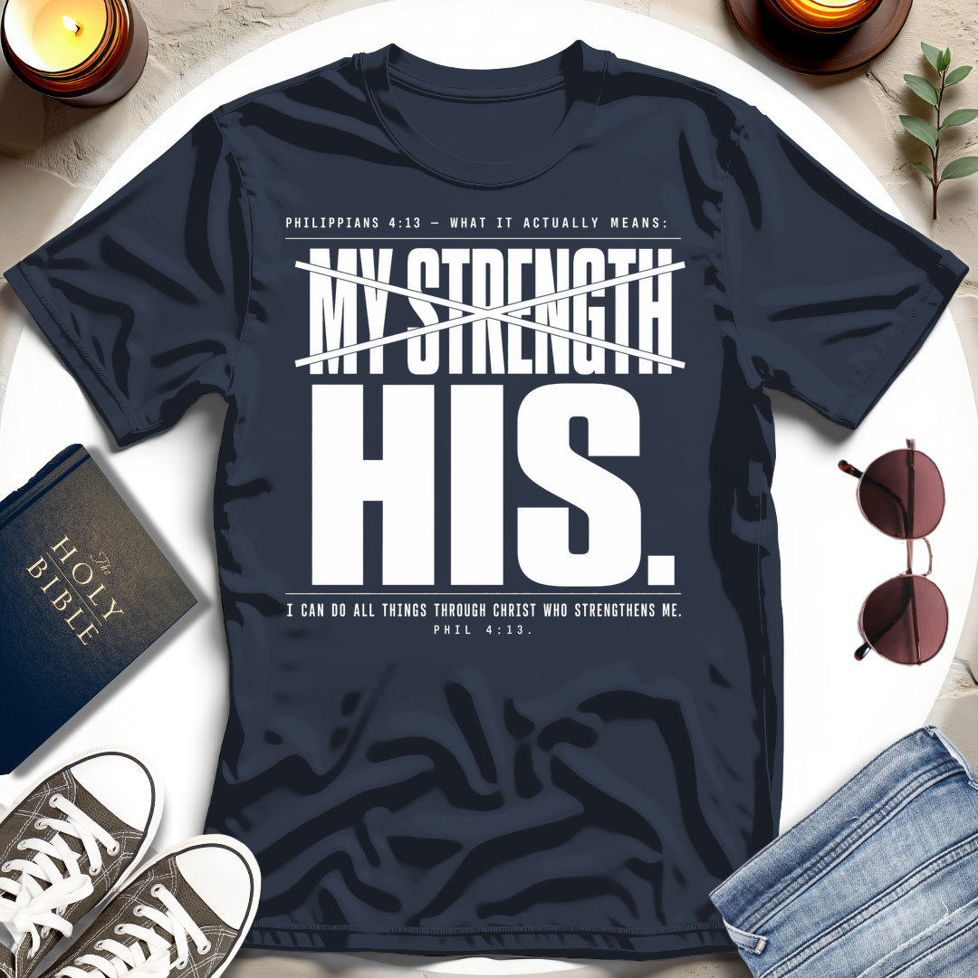 Not My Strength—Strikethrough T-Shirt