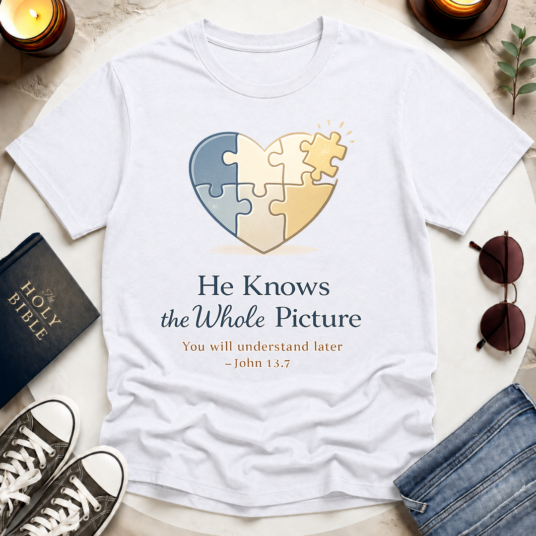 He Knows the Whole Picture T-Shirt