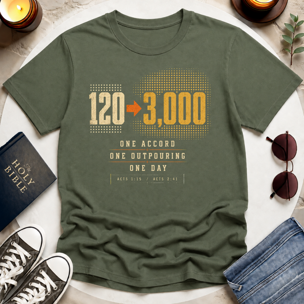 120 to 3,000 Revival T-Shirt