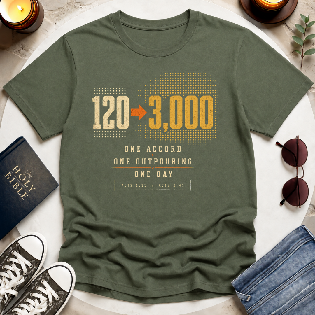 120 to 3,000 Revival T-Shirt