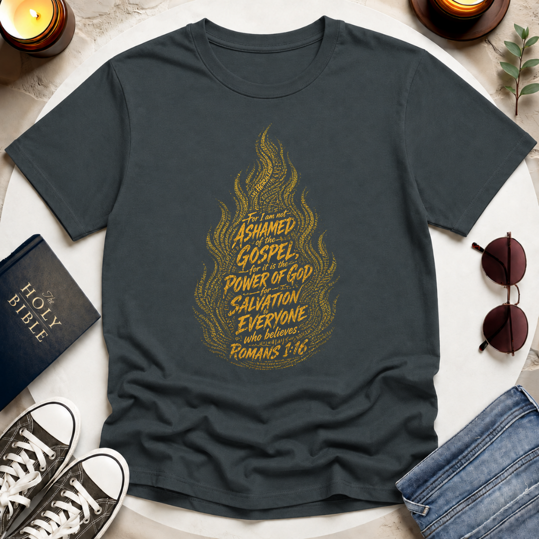 Unashamed Boldness, Flame T-Shirt