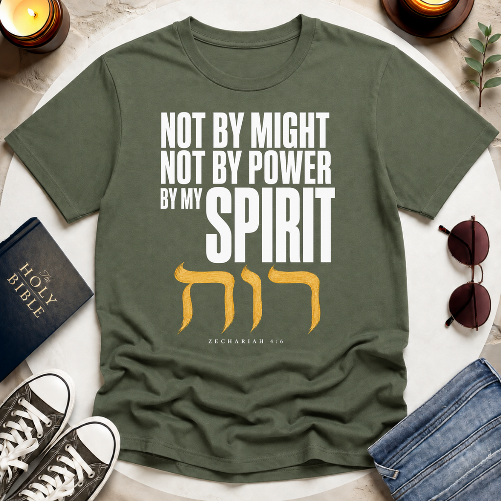 Not By Might T-Shirt
