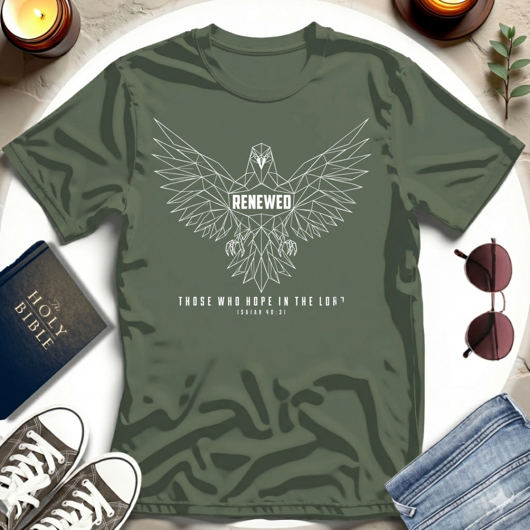 Renewed—Geometric Eagle T-Shirt