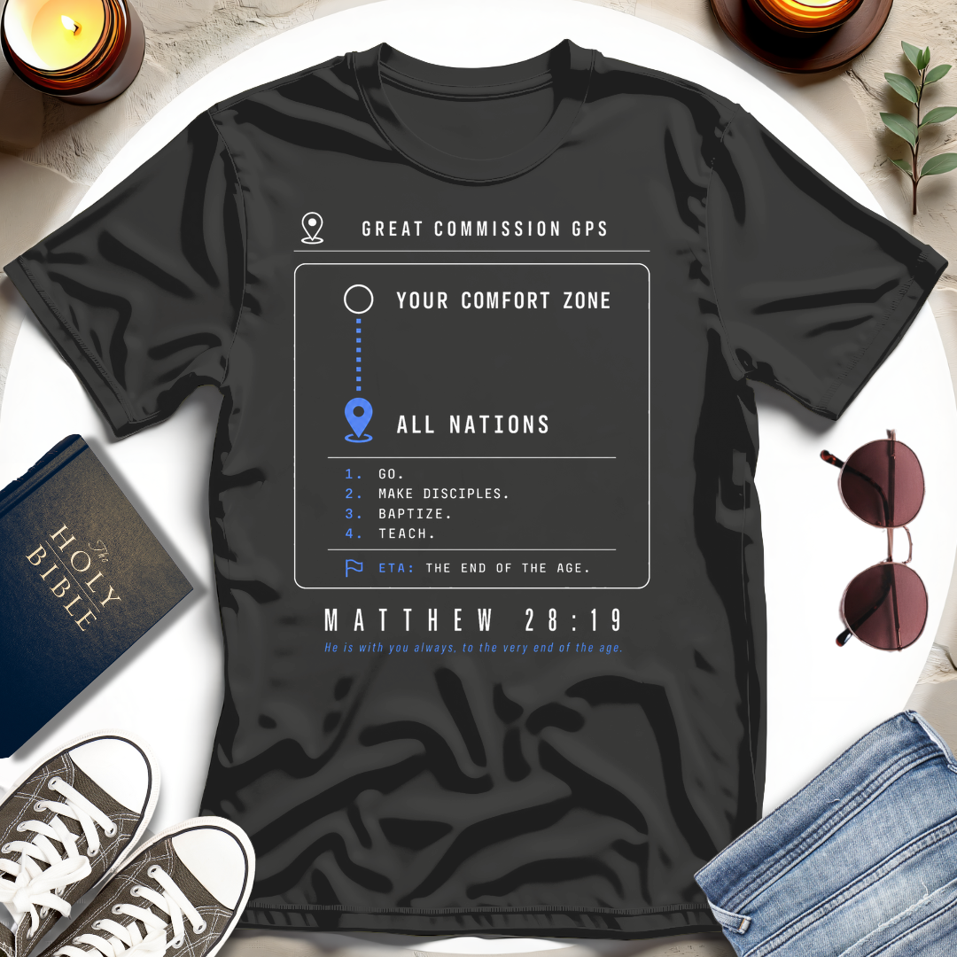 Great Commission GPS, Clean T-Shirt