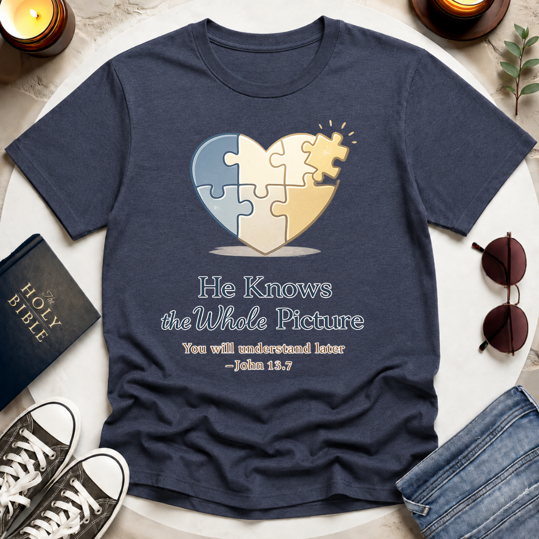 He Knows the Whole Picture T-Shirt