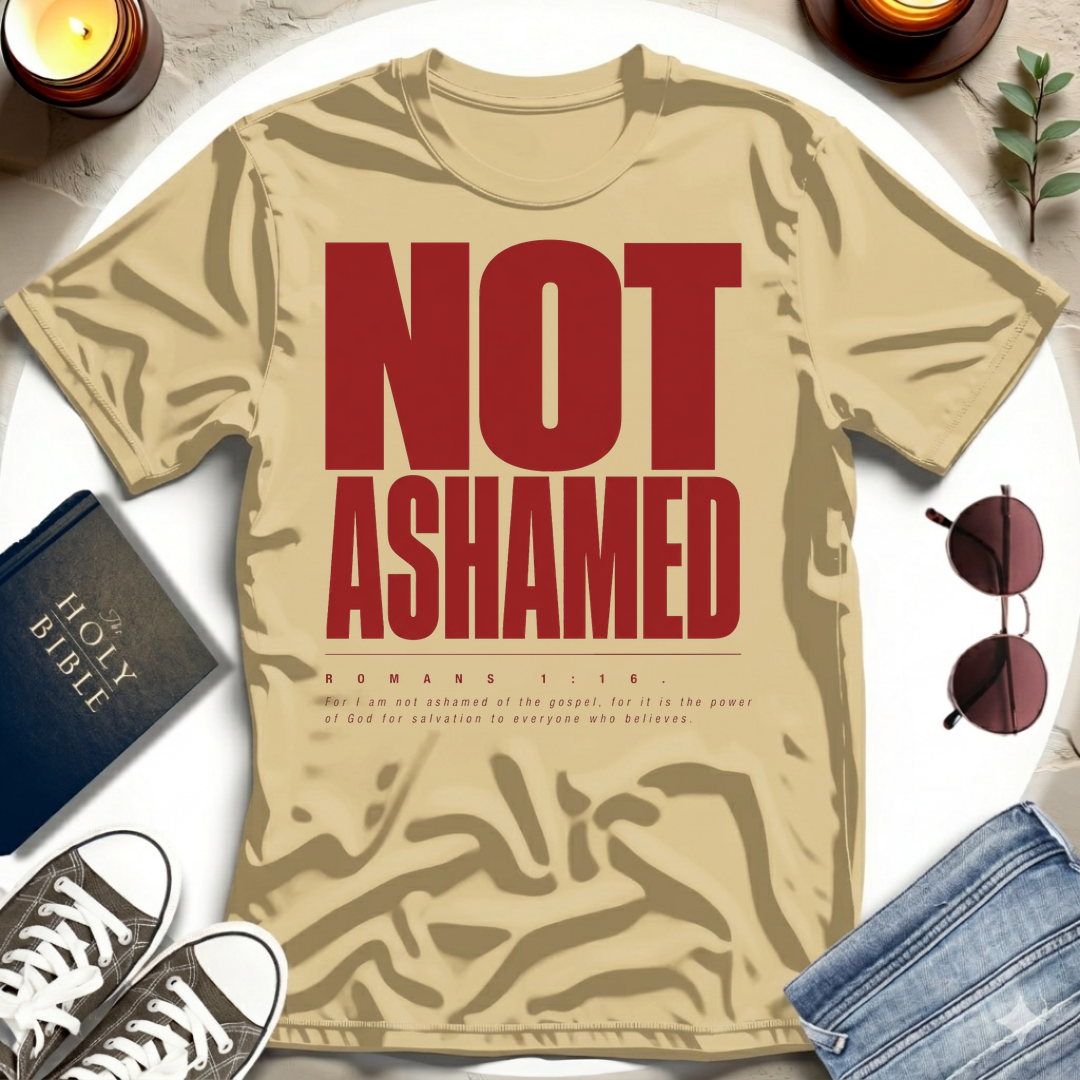NOT ASHAMED, Manifesto T-Shirt