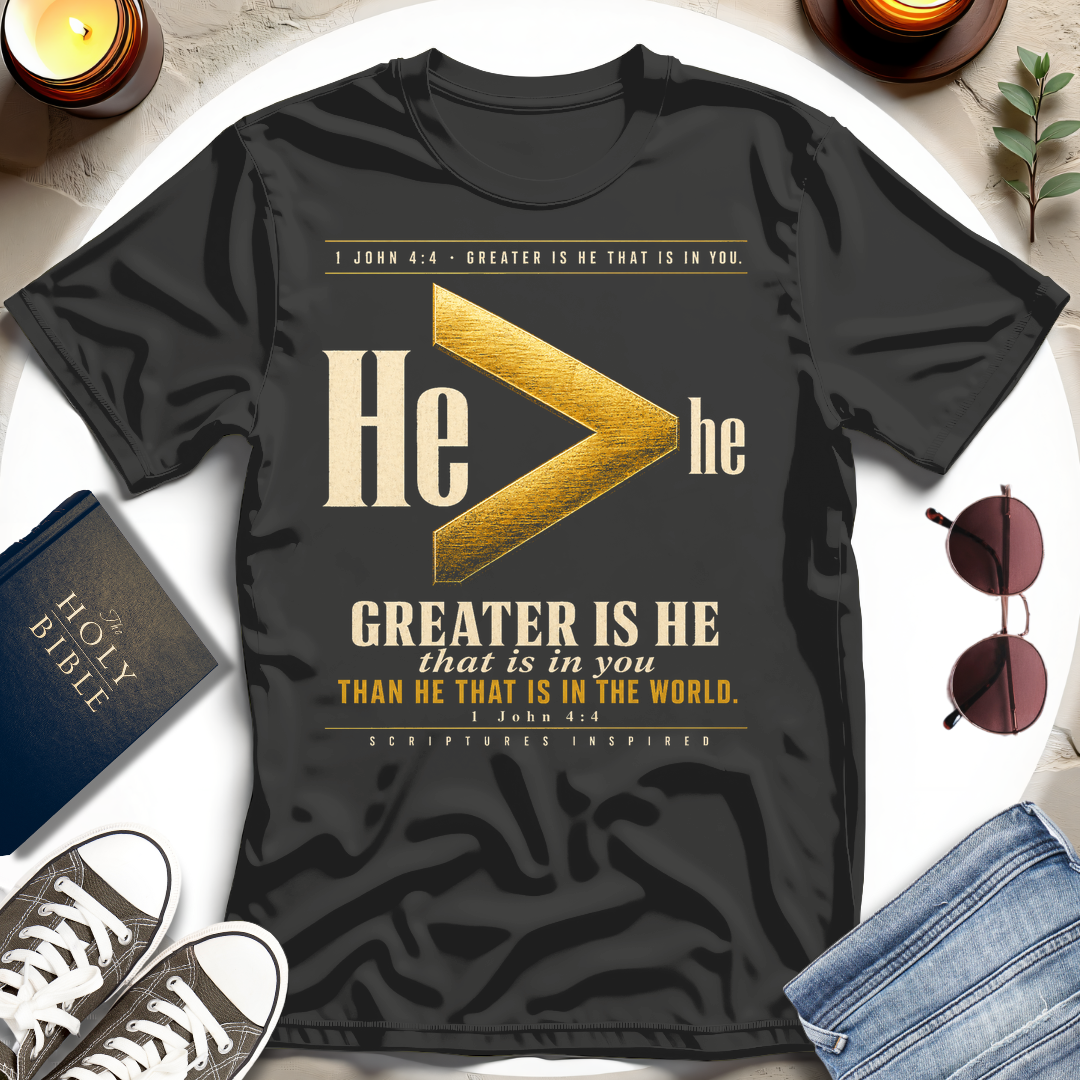 Greater Is He T-Shirt