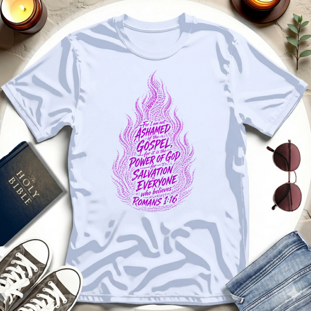 Unashamed Boldness, Flame T-Shirt