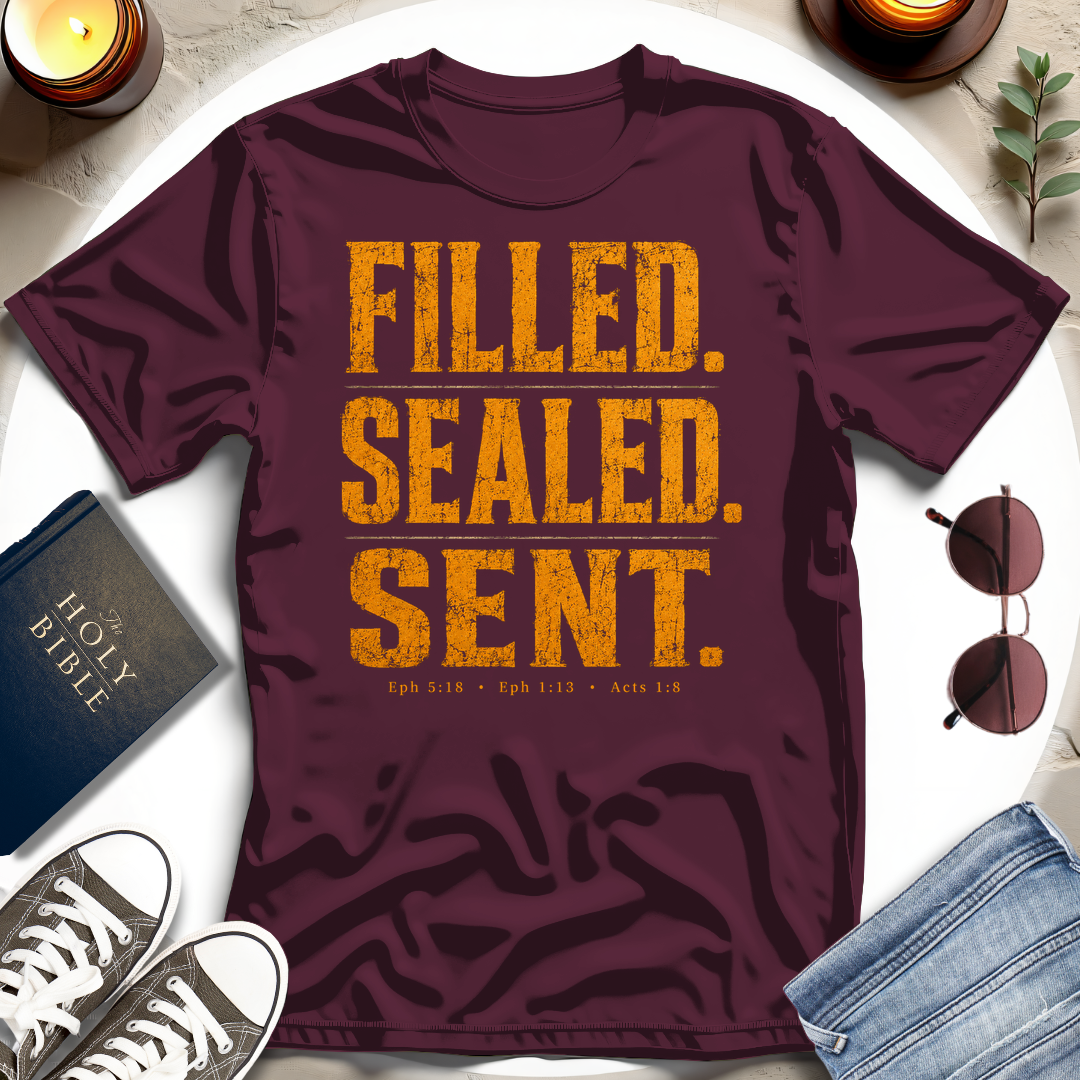 Filled. Sealed. Sent. T-Shirt
