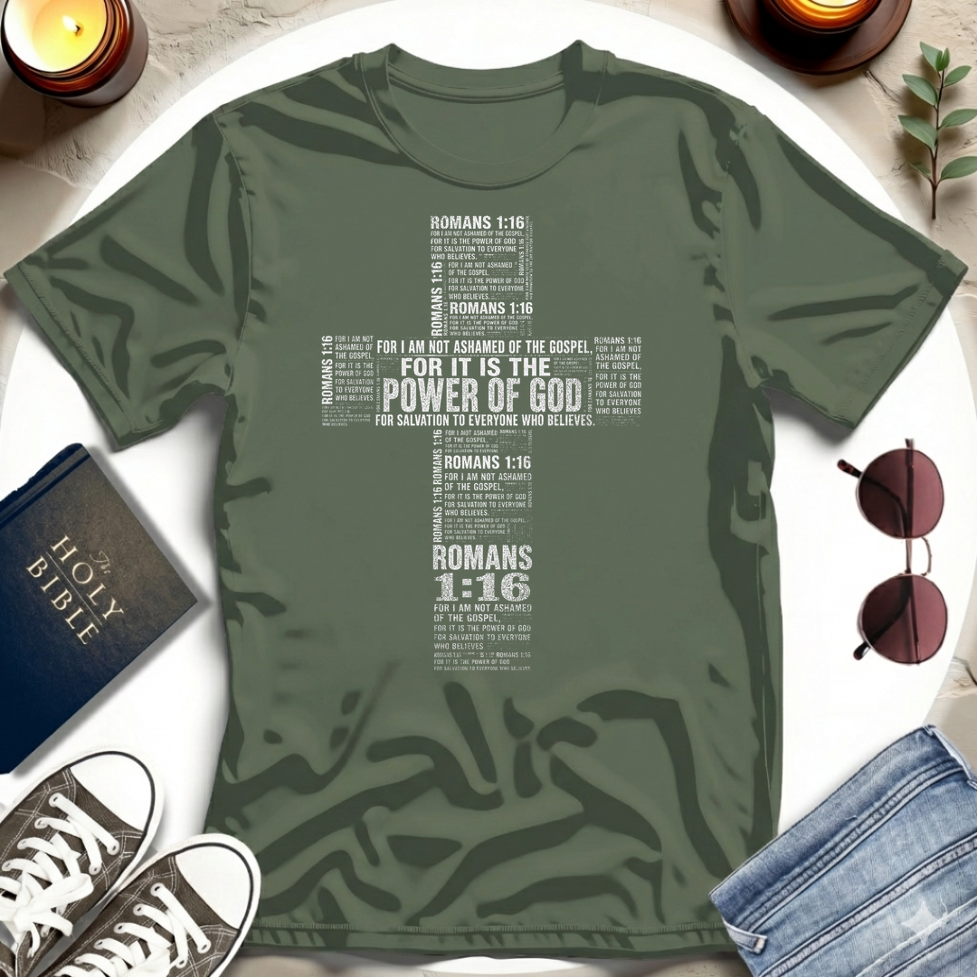 Unashamed Boldness, Cross T-Shirt