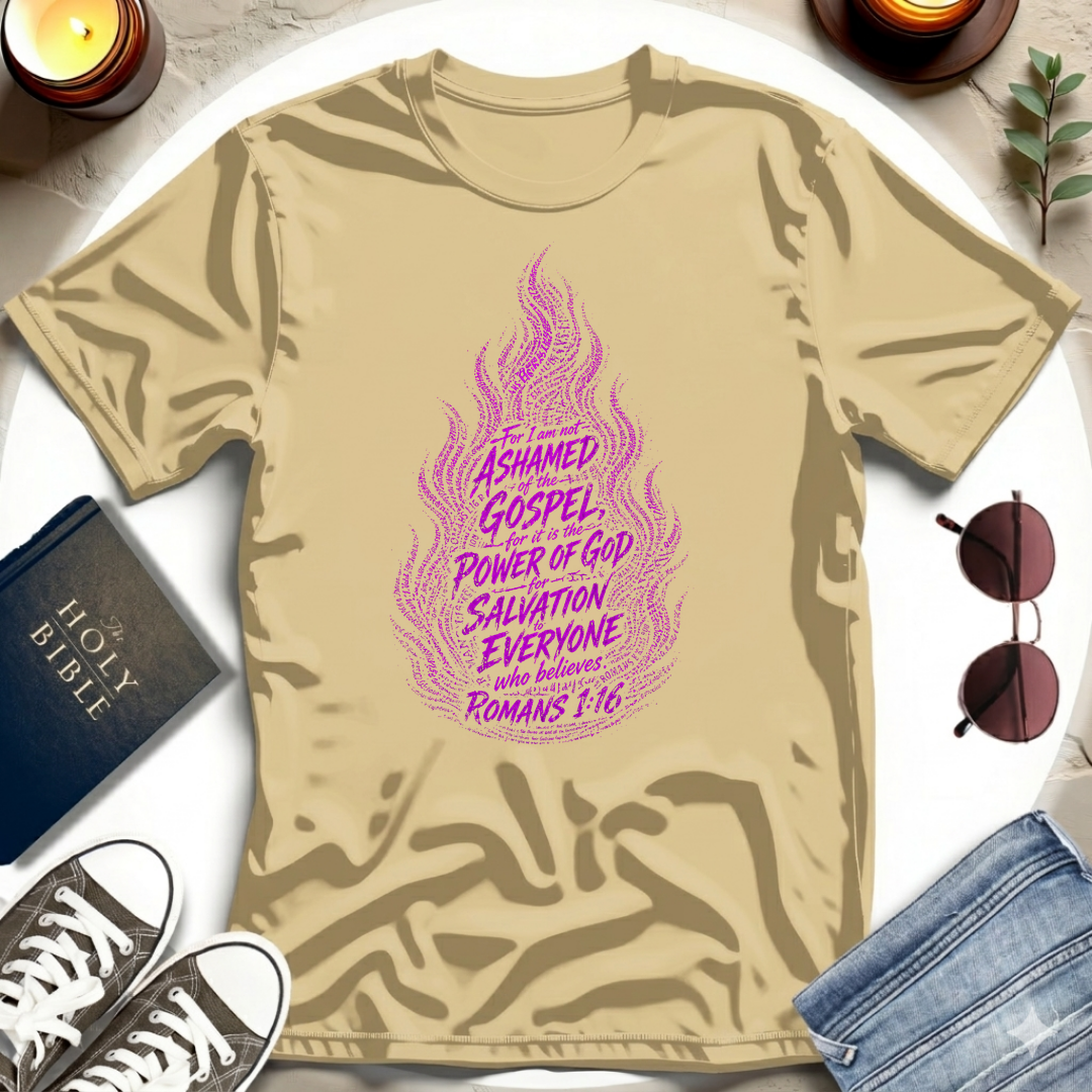 Unashamed Boldness, Flame T-Shirt