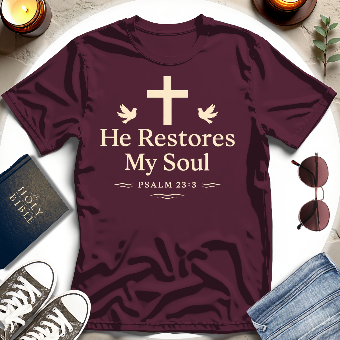 He Restores My Soul T-Shirt