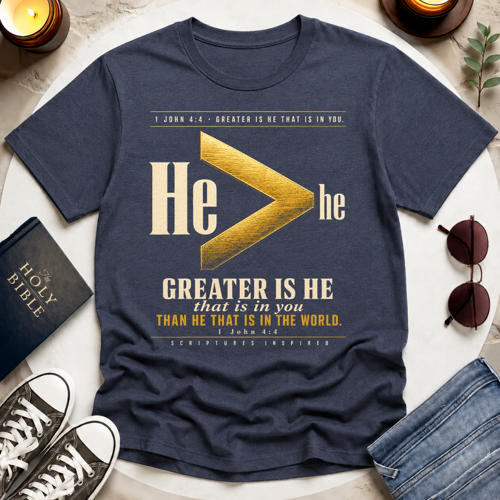 Greater Is He T-Shirt